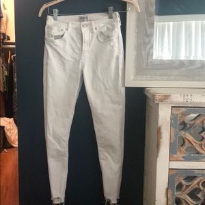 Agolde white jeans!!